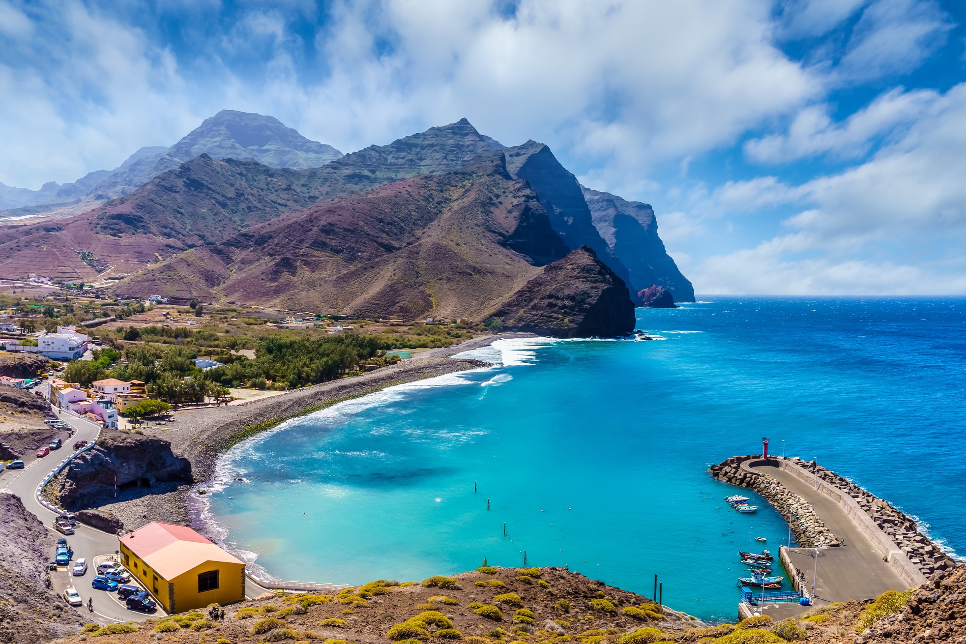 View of Playa de La Aldea.